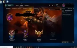 Conta lol Todos campeoes e 4 skins ultimates mais 115 skins