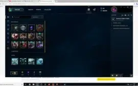 Conta lol Todos campeoes e 4 skins ultimates mais 115 skins