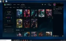 Conta lol Todos campeoes e 4 skins ultimates mais 115 skins