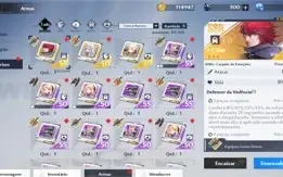 Tower of Fantasy Frigg c1 + Nemesis C1 e outros SSR