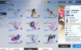 Tower of Fantasy Frigg c1 + Nemesis C1 e outros SSR