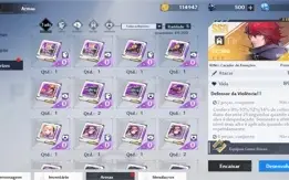 Tower of Fantasy Frigg c1 + Nemesis C1 e outros SSR