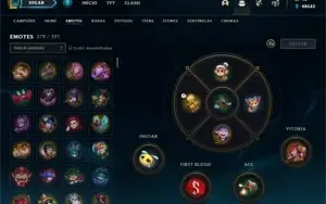 CONTA LOL MESTRE 131 PDL COM 574 SKINS * BARATA D++++