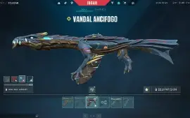 Conta Full Acesso Valorant Vandal Ancifogo + Faca Garra Oni