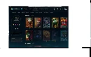 Vendo conta de league of legends