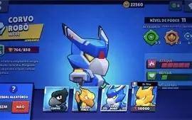 7 PASSES COMPRADOS ALGUMAS SKINS E 59/61 BRAWLERS ADQUIRIDO