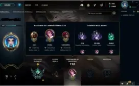 CONTA PLAT 4 VARIAS SKINS(MAIN FIORA, YAS, ZED, KAT)
