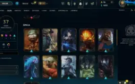 league of legends contas nfa