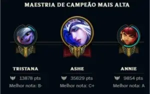 Conta League Of Legends