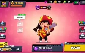 Conta De Brawl Stars, com 14,5k de troféus