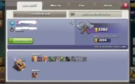 clash of clans cv8 Barato Semi Full