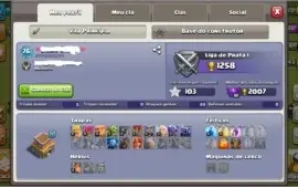clash of clans cv8 Barato Semi Full