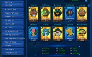 Conta NaDMO Alphamon com MegidraX, UlforceX é muito mais !!!