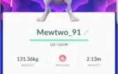 Conta Pokémon GO Nível 31 Time Instinct - Mewtwo + Lendários
