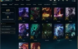 Conta Ouro 2 - League of Legends