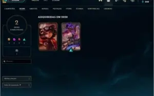 Conta Ouro 2 - League of Legends