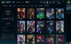 Conta Lol Diamante 2, Full Acesso, Full Champions 250 Skins