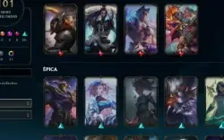 Conta com mais de 100 skins e elo prata