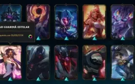 Conta com mais de 100 skins e elo prata