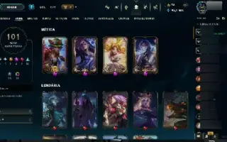 Conta com mais de 100 skins e elo prata