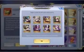 SAINT SEIYA AWAKENING - COM GEMAS AVANÇADAS E LIVROS