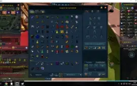 Conta lvl 110 rune 3 - 99 fm - 95 str - 94 wc  - 90 cook