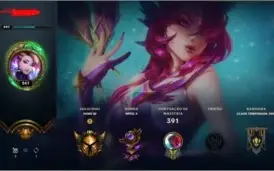CONTA GOLD 3 , 251 SKINS, 127 CHAMPS