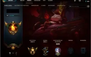 CONTA LOL: COM 25 SKINS - 69 CHAMPIONS - BORDA GOLD