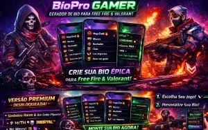 [Bio Pro Gamer] – Gerador de Bio Profissional para Free Fire