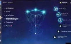 AR49 XIAO+QIQI+MONA+VENTI+HARPA CELESTIAL+12 CHAR CONST.