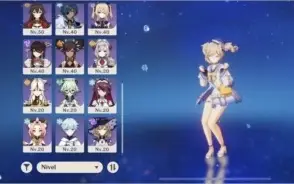 Ar53. Venti, Yoimiya, keqing, Mona c1, Qiqi