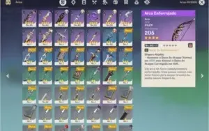CONTA AR 29 COM RAIDEN SHOGUN + DILUC