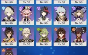 Genshin Ar60- 66 Personagens(26 T5) Garantido* + 14 Armas T5