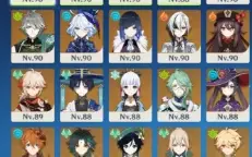 Genshin Ar60- 66 Personagens(26 T5) Garantido* + 14 Armas T5