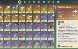 Genshin Ar60- 66 Personagens(26 T5) Garantido* + 14 Armas T5