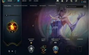 CONTA LOL - LUX ELEMENTALISTA e DJ-SONA