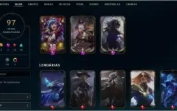 Conta de lol + valorant antiga