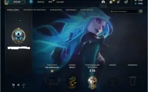Conta de lol + valorant antiga