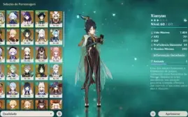 Conta Genshin e Honkai End game