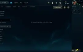 Conta de lol, ouro 3, level 459, todos os champs e 226 skins