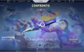 CONTA VALORANT C/ SKINS BARATA 2 FACAS