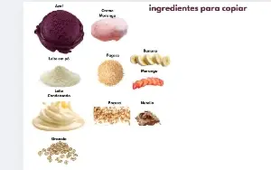 Instrução Ilustração Montagem Copo Açaí