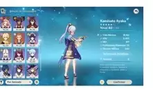 AR - 58 NA - Ayaka, Ganyu, Raiden, Yoimiya, Yae Miko e mais