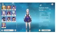 AR - 58 NA - Ayaka, Ganyu, Raiden, Yoimiya, Yae Miko e mais