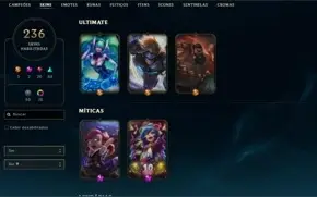 Conta League of Legends Platina 3