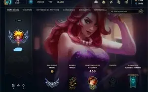 conta league of legends