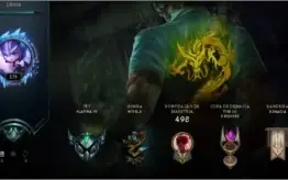conta league of legends lvl 270