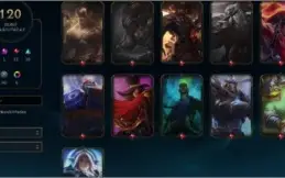 conta league of legends lvl 270