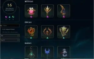 conta league of legends lvl 270