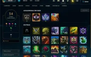 Conta FERRO 4 - Smurf LOL (league of legends) ELOMOON
